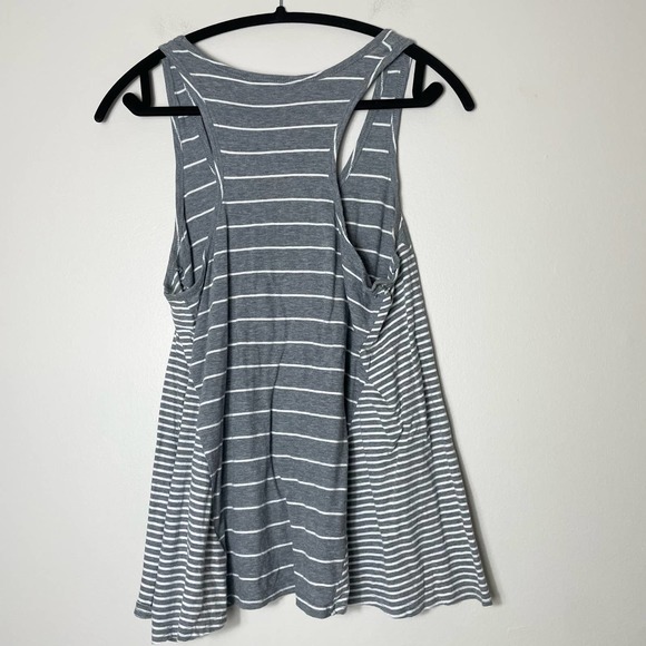Fossil Gray Striped Tank - Picture 4 of 4